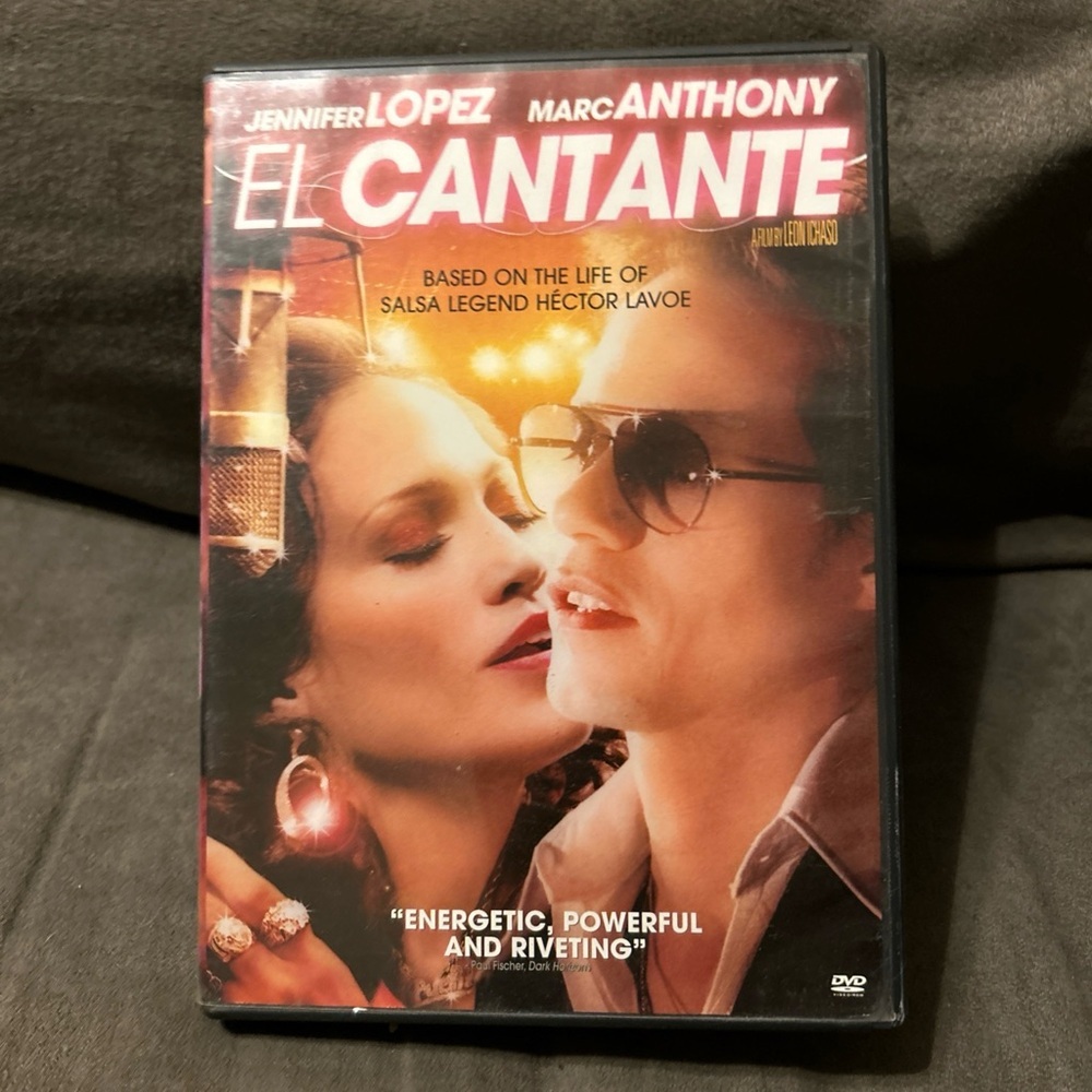 El Cantana DVD Jennifer Lopez & Mark Anthony No Scratches great condition movie